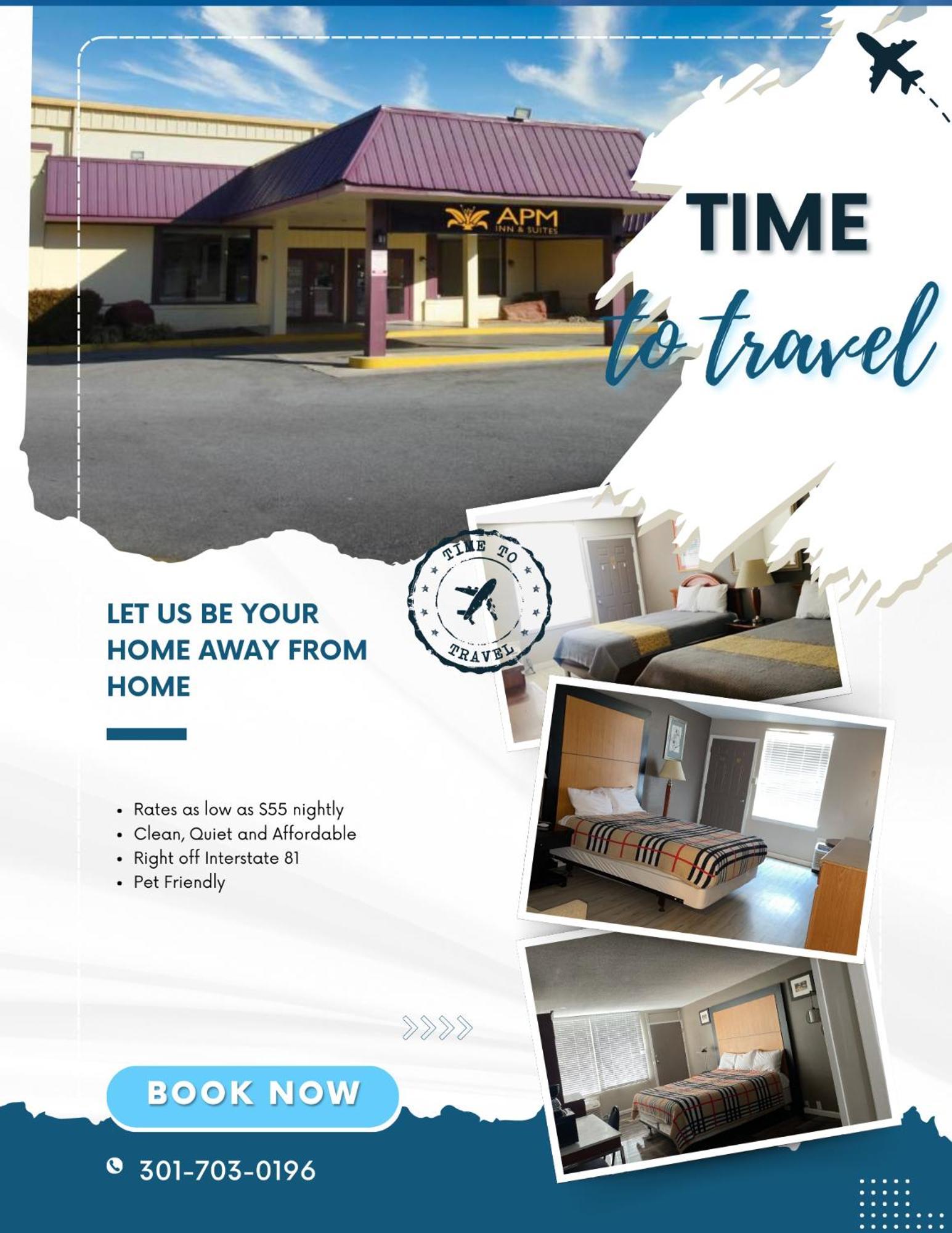 Apm Inn & Suites Martinsburg Exterior foto